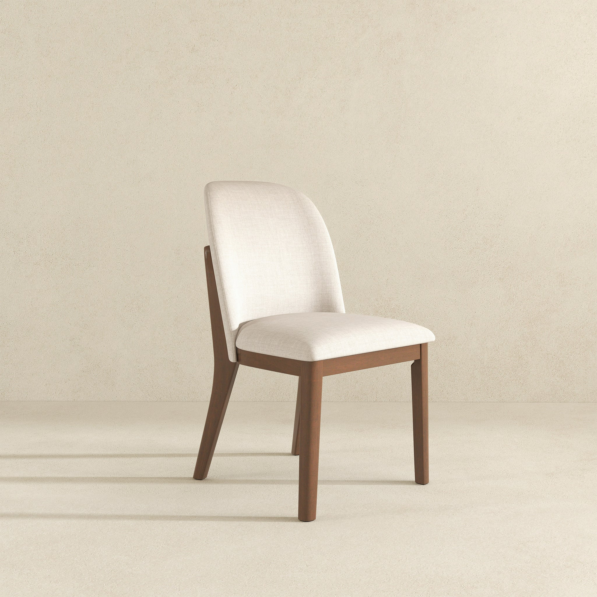 Linen Upholstered Dining Chair Set, picture 2 of 4