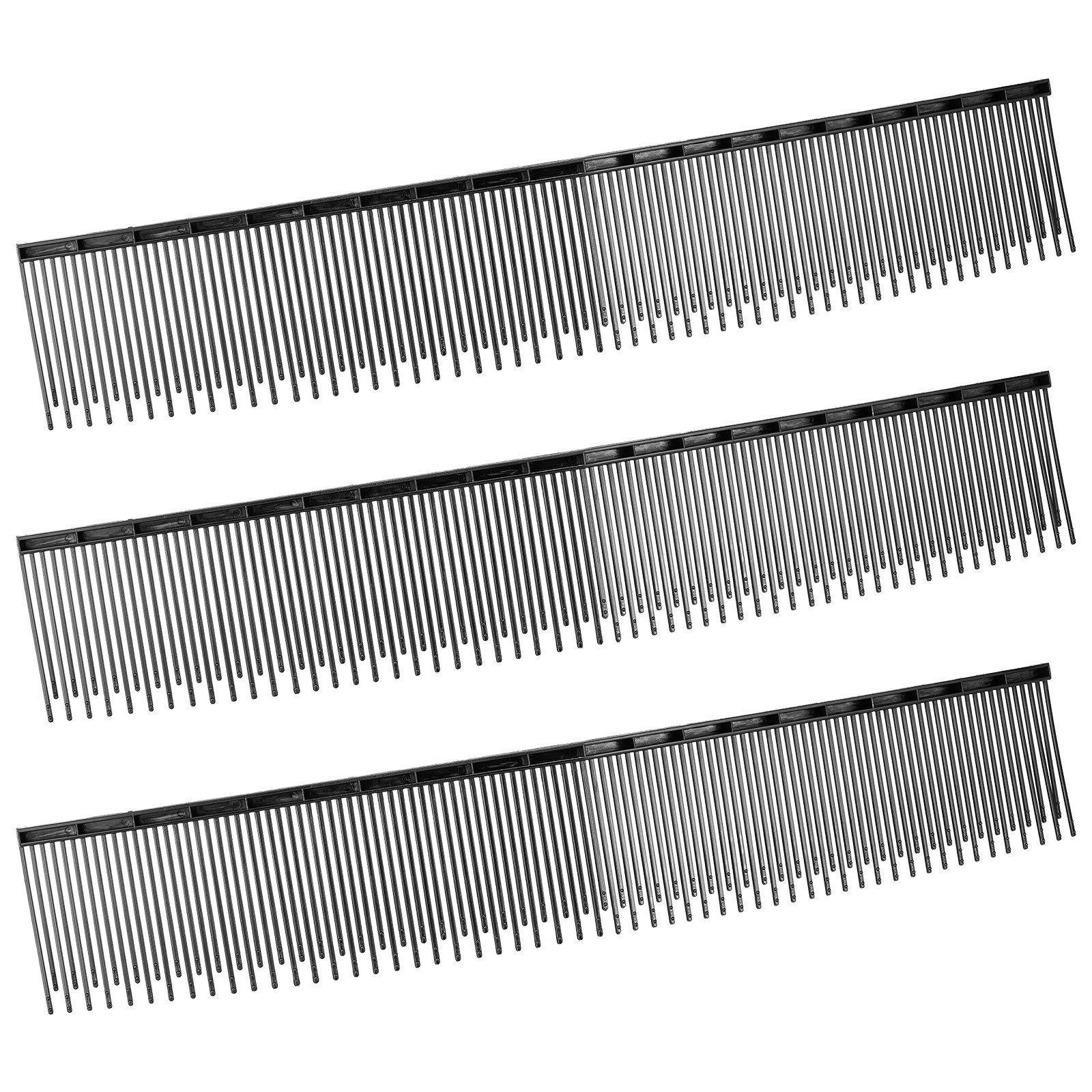 3 Packs Lawn Sweeper Brush Replacement, Compatible With 26 In Lawn & Leaf Collector Sweepers, Yard Sweeper Brush Paddle With Durable V-Shaped Bristles For Easy Grass Leaf Cleanup