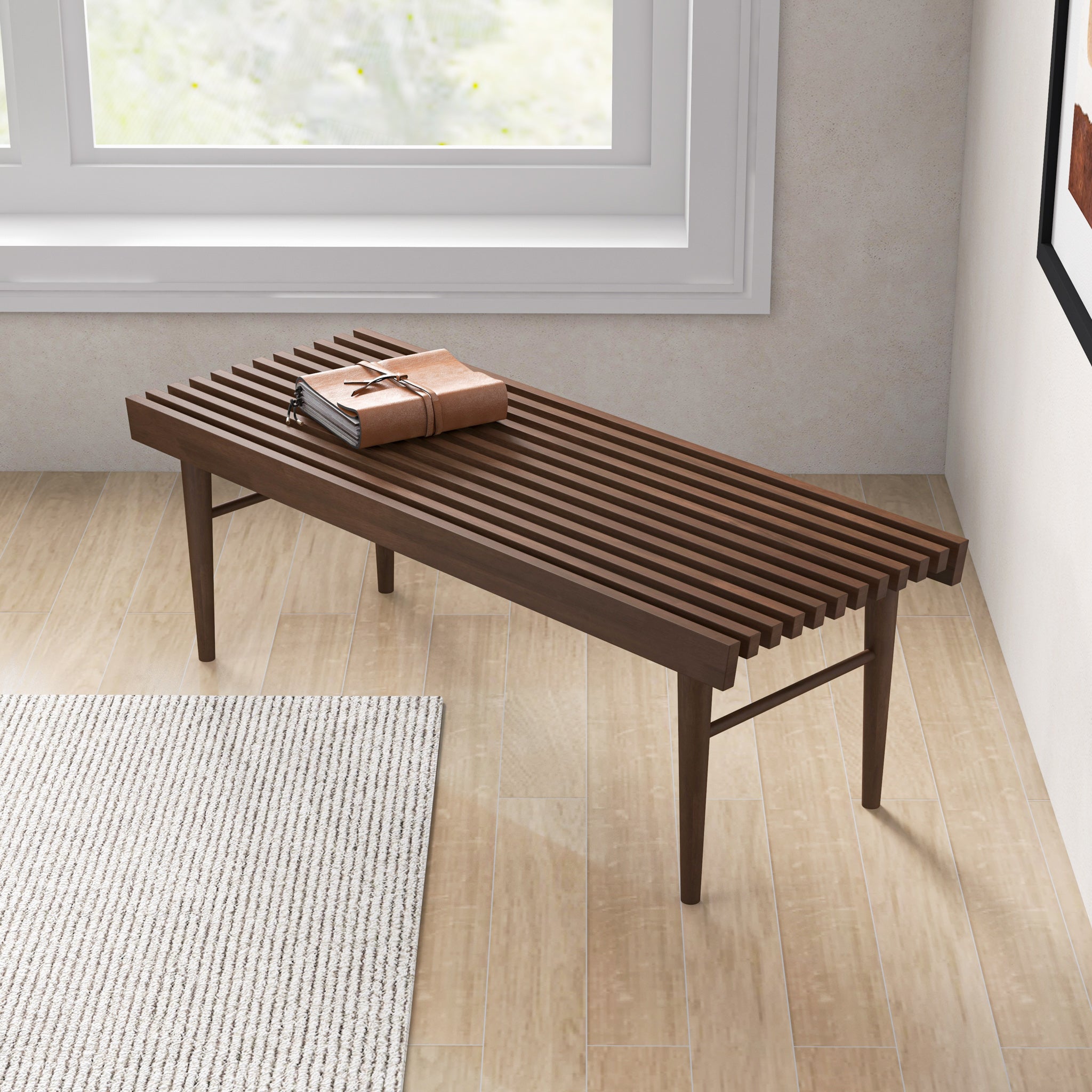 Solid Wood Bench, picture 3 of 4