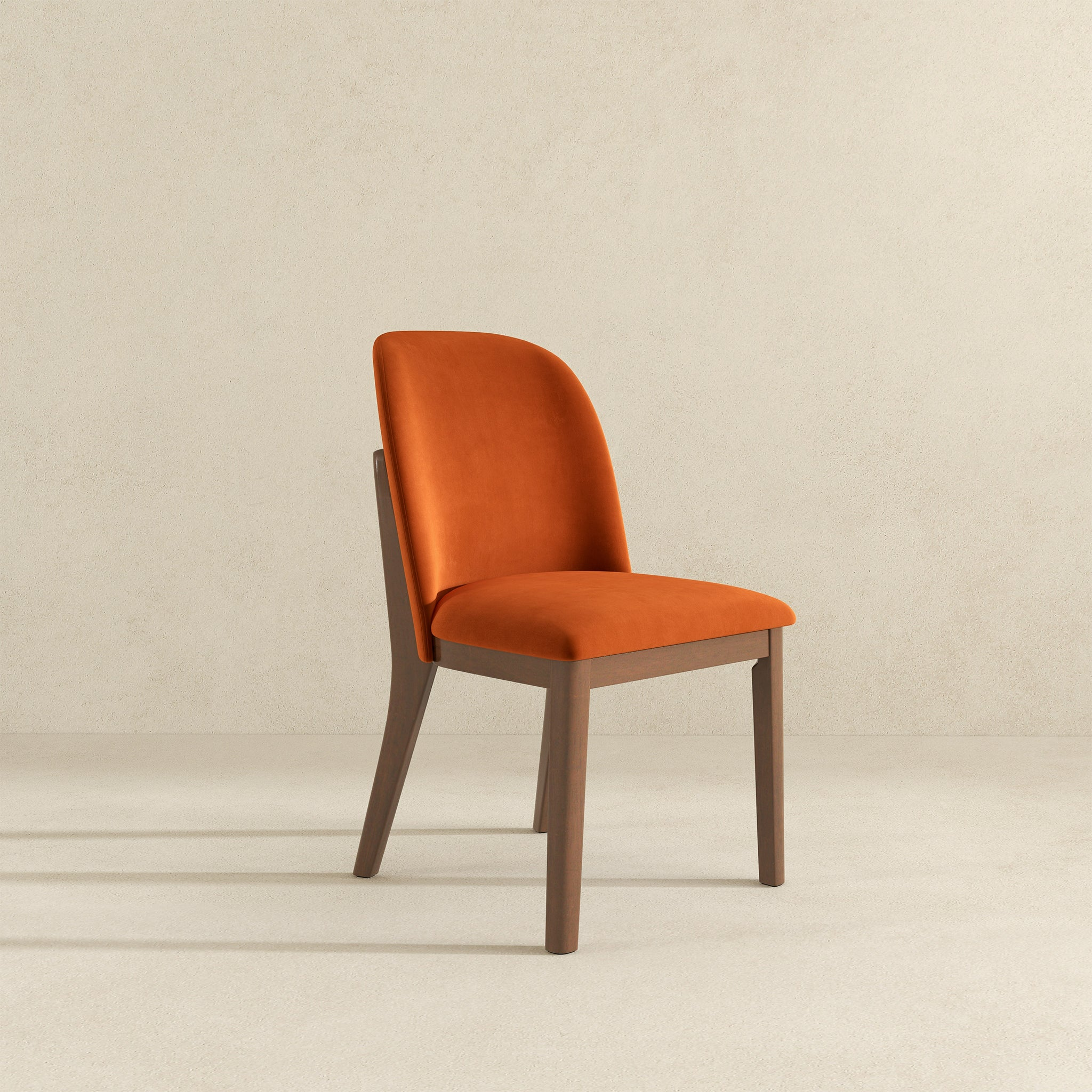 Velvet Upholstered Dining Chair Set, picture 3 of 4