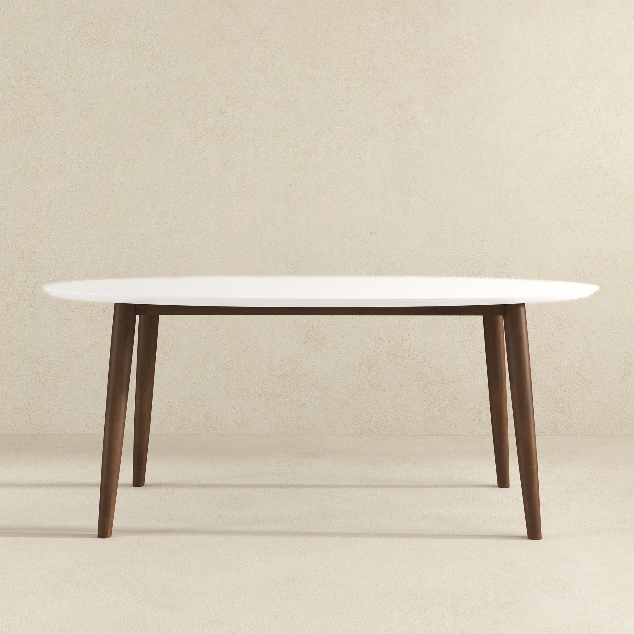 Solid Wood Oval Dining Table