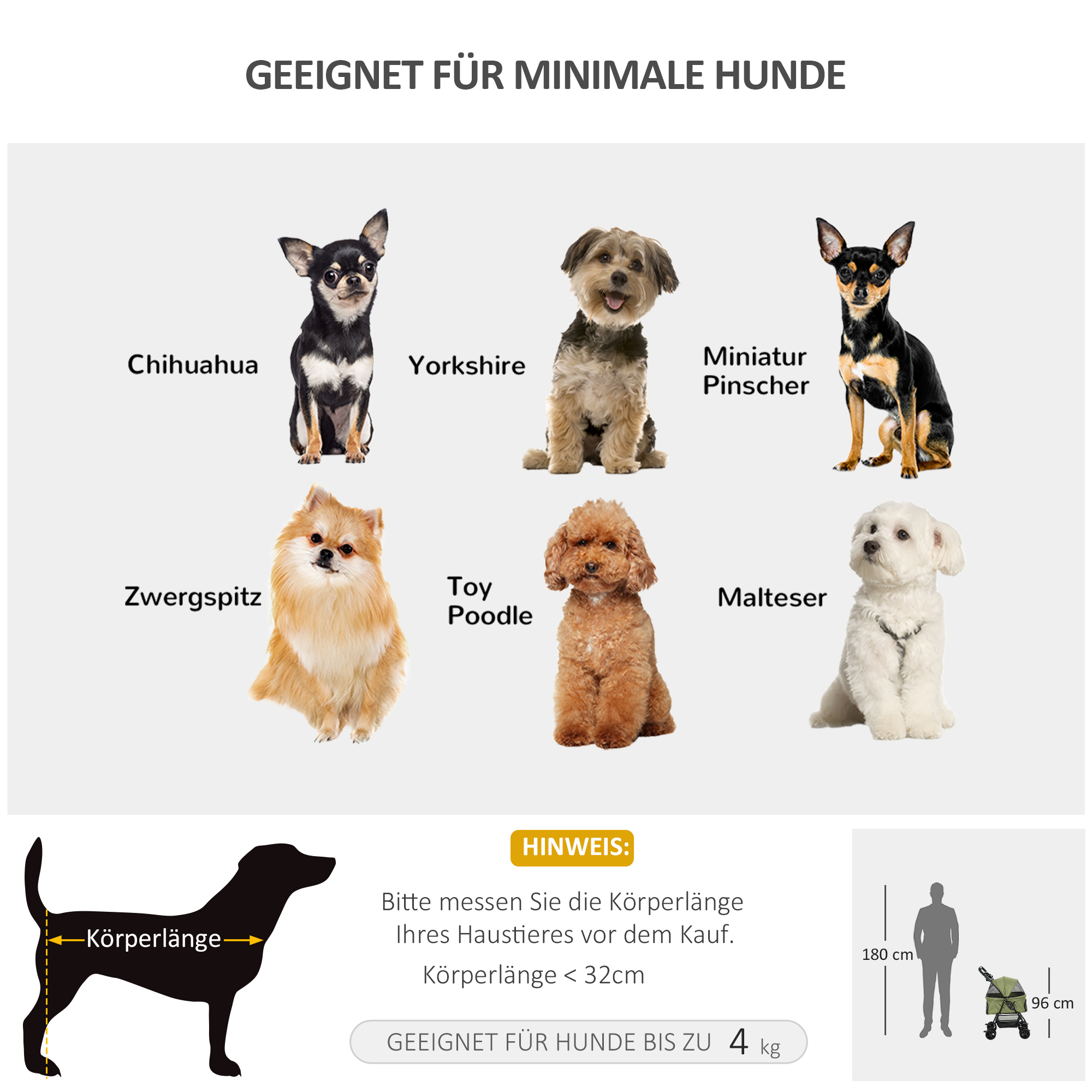 Hundewagen für kleine Hunde Bild 4