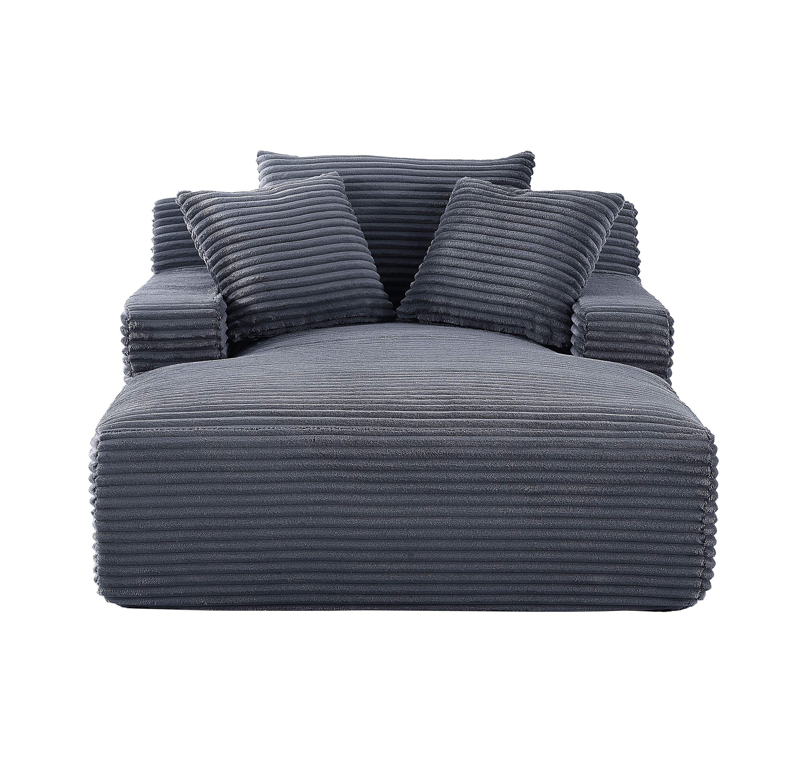 Corduroy Chaise Lounge Chair