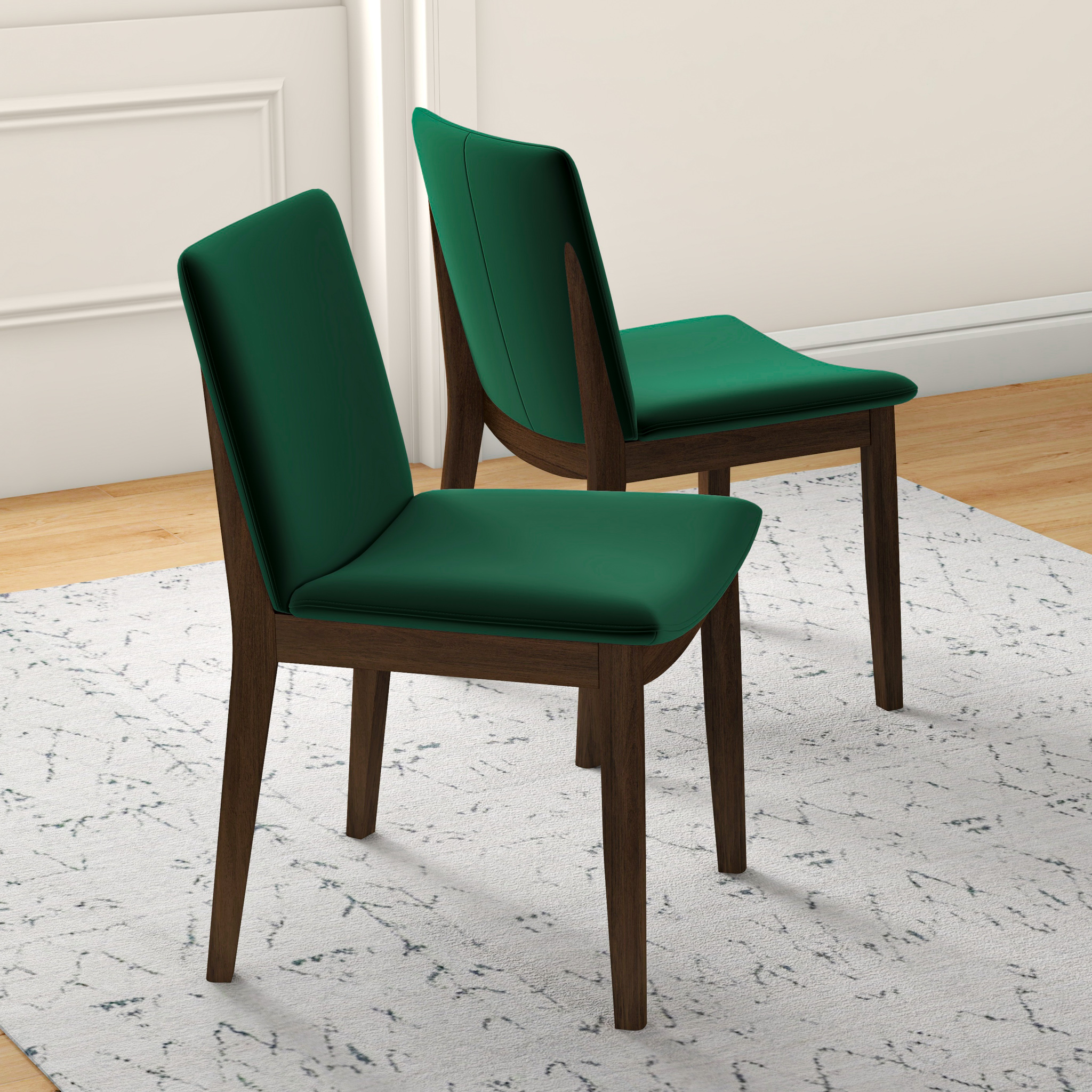 Velvet Dining Chair Set