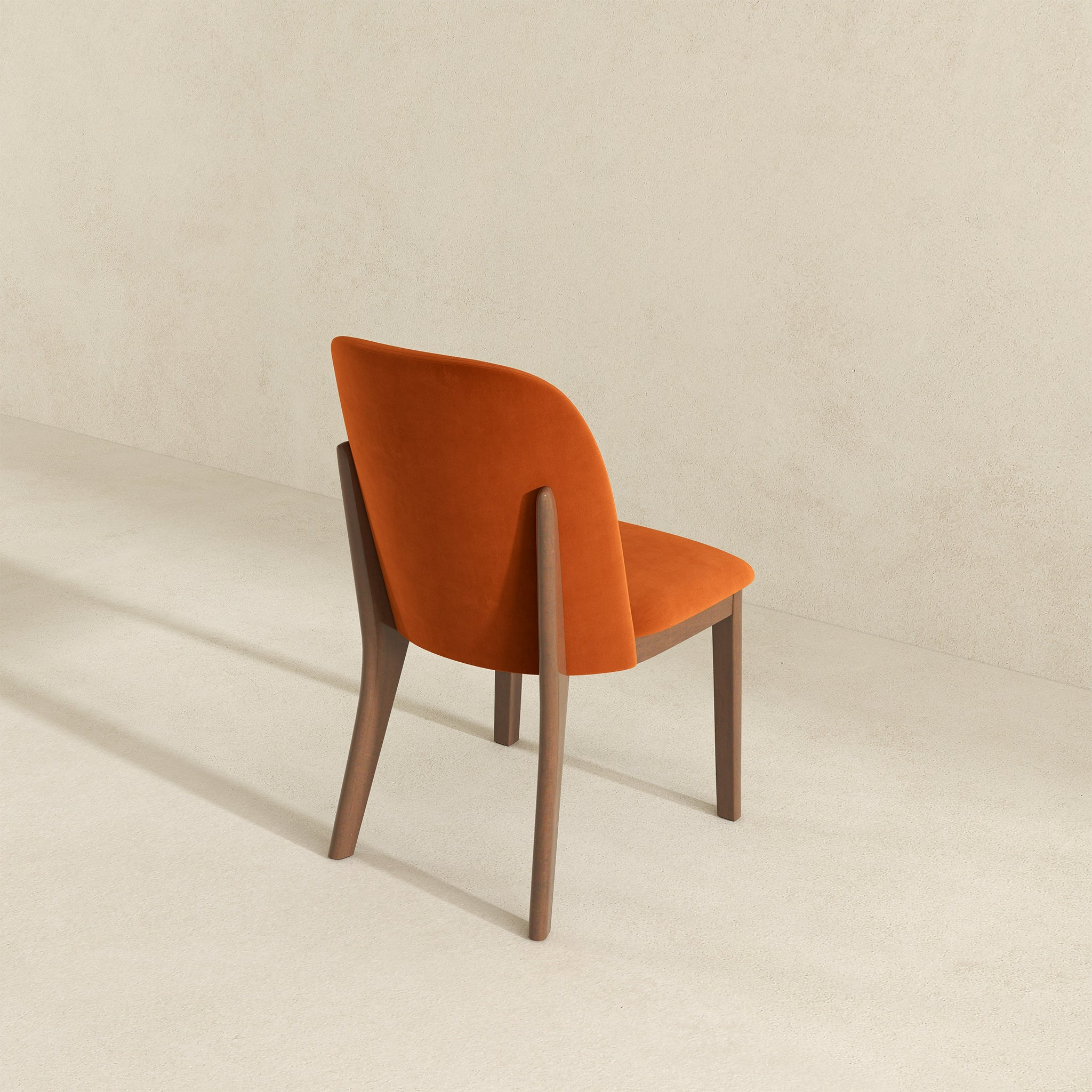 Velvet Upholstered Dining Chair Set, picture 2 of 4