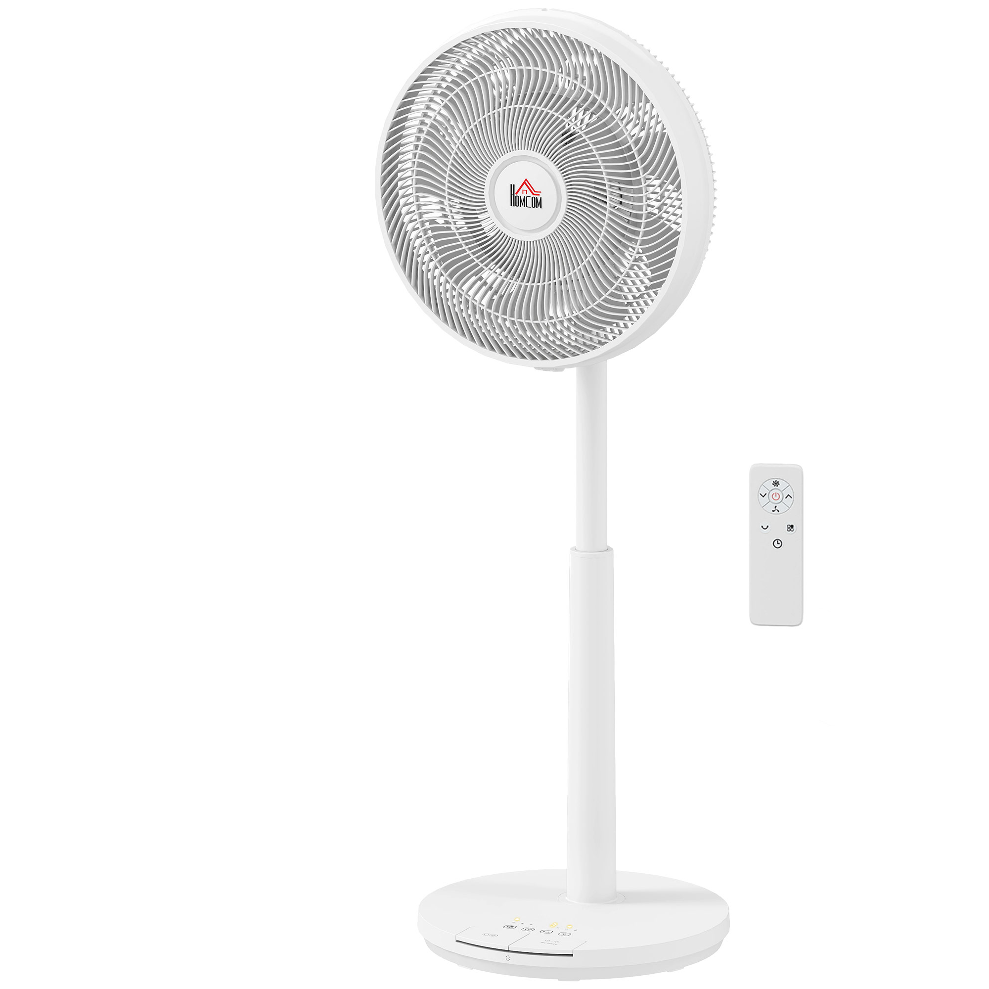 Ventilator, Klimaanlage, 3 Modi, LED-Anzeige, Schwenkbar, Kunststoff, Weiß
