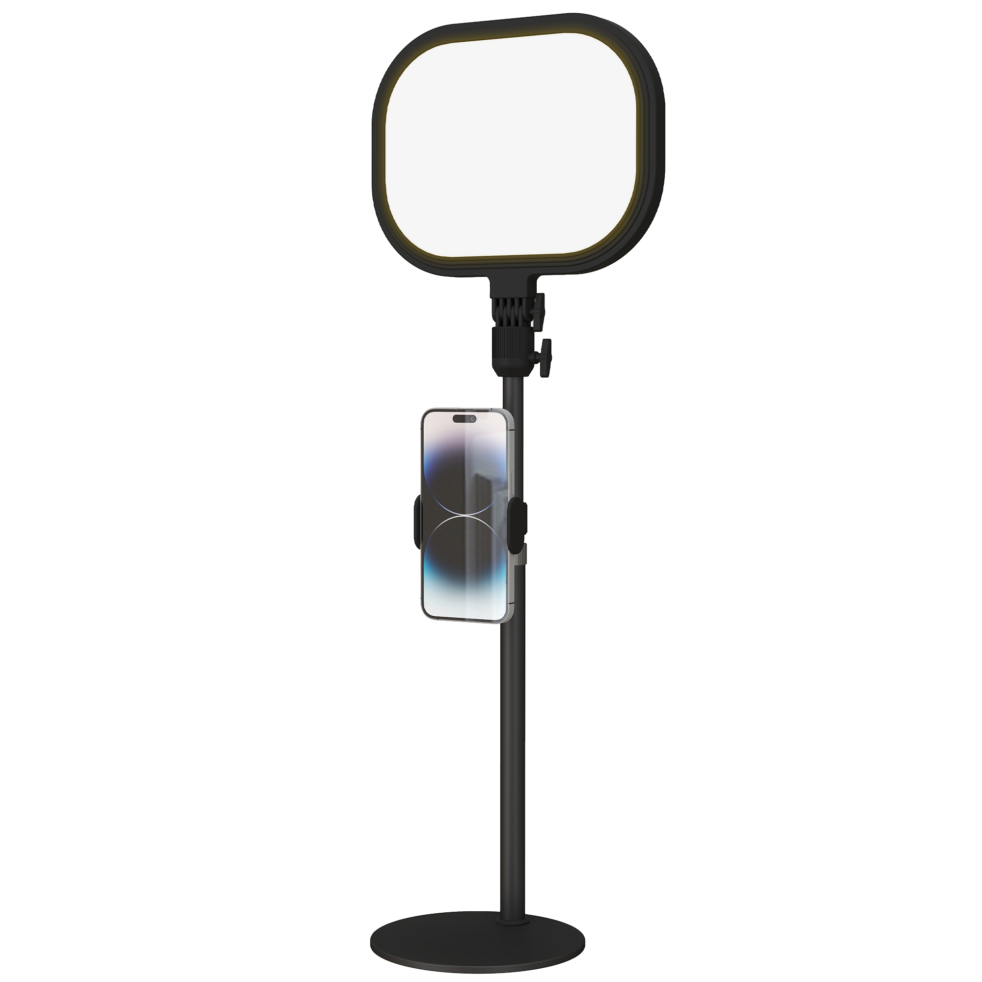LED Nachttischlampe Dimmbar 10 Helligkeitsstufen 5 Lichtfarben Touch Schwarz
