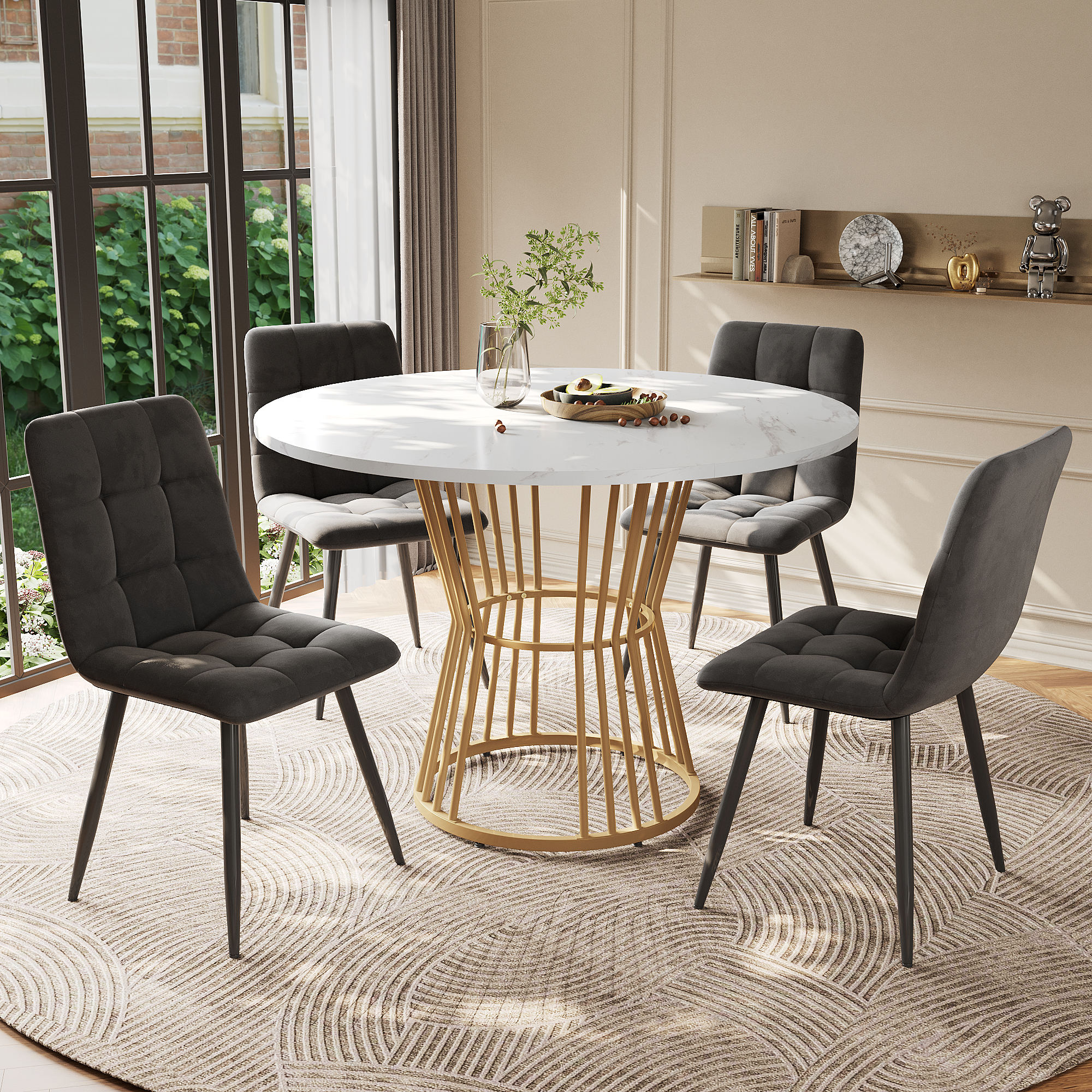Dining Table Set 5-piece