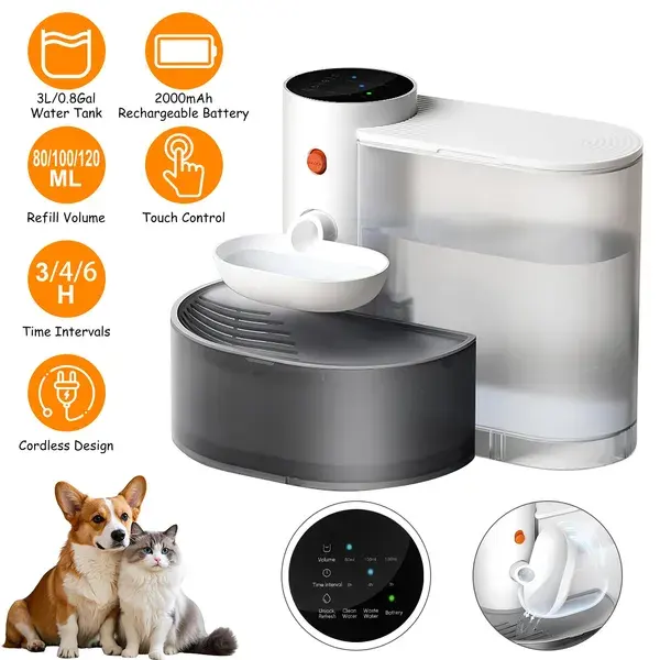 Smart Pet Water Fountain Automatic Cat Dispenser