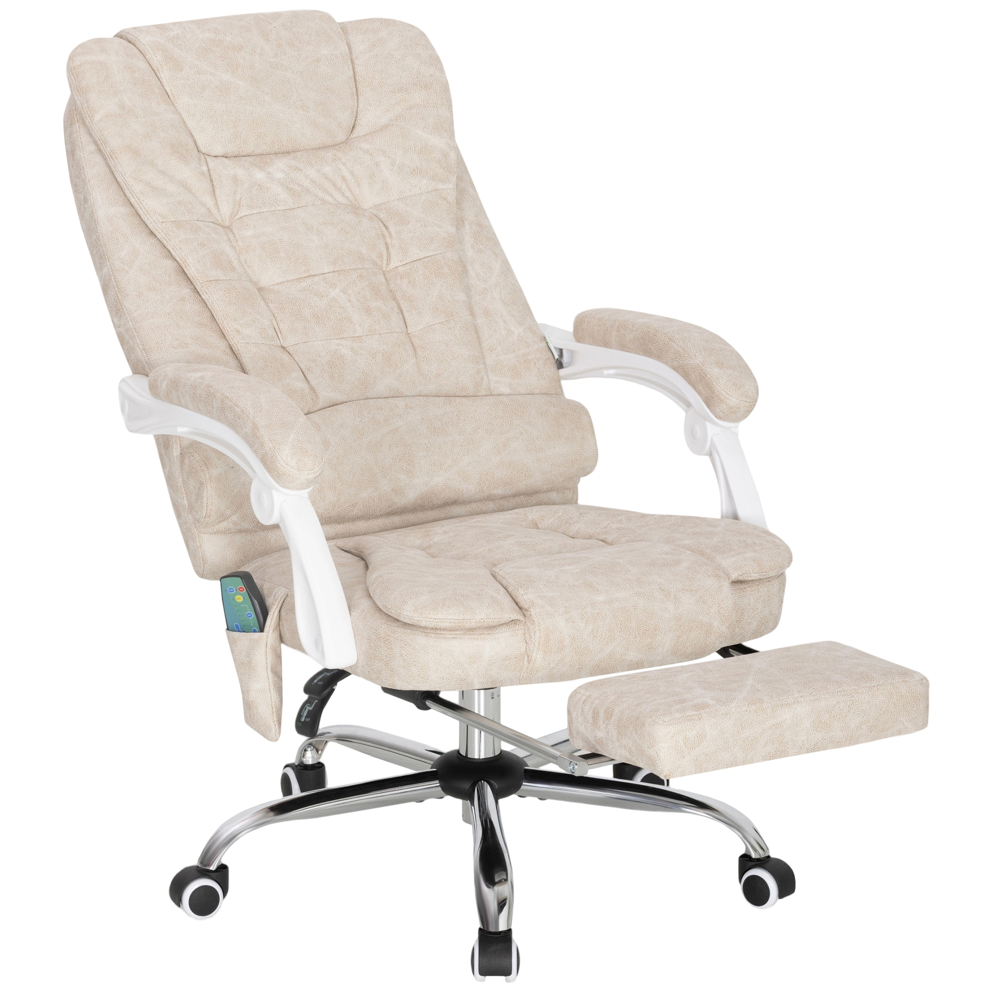 Bürostuhl Mit Massagefunktion, Ergonomisch, 65x160x104cm, Grau