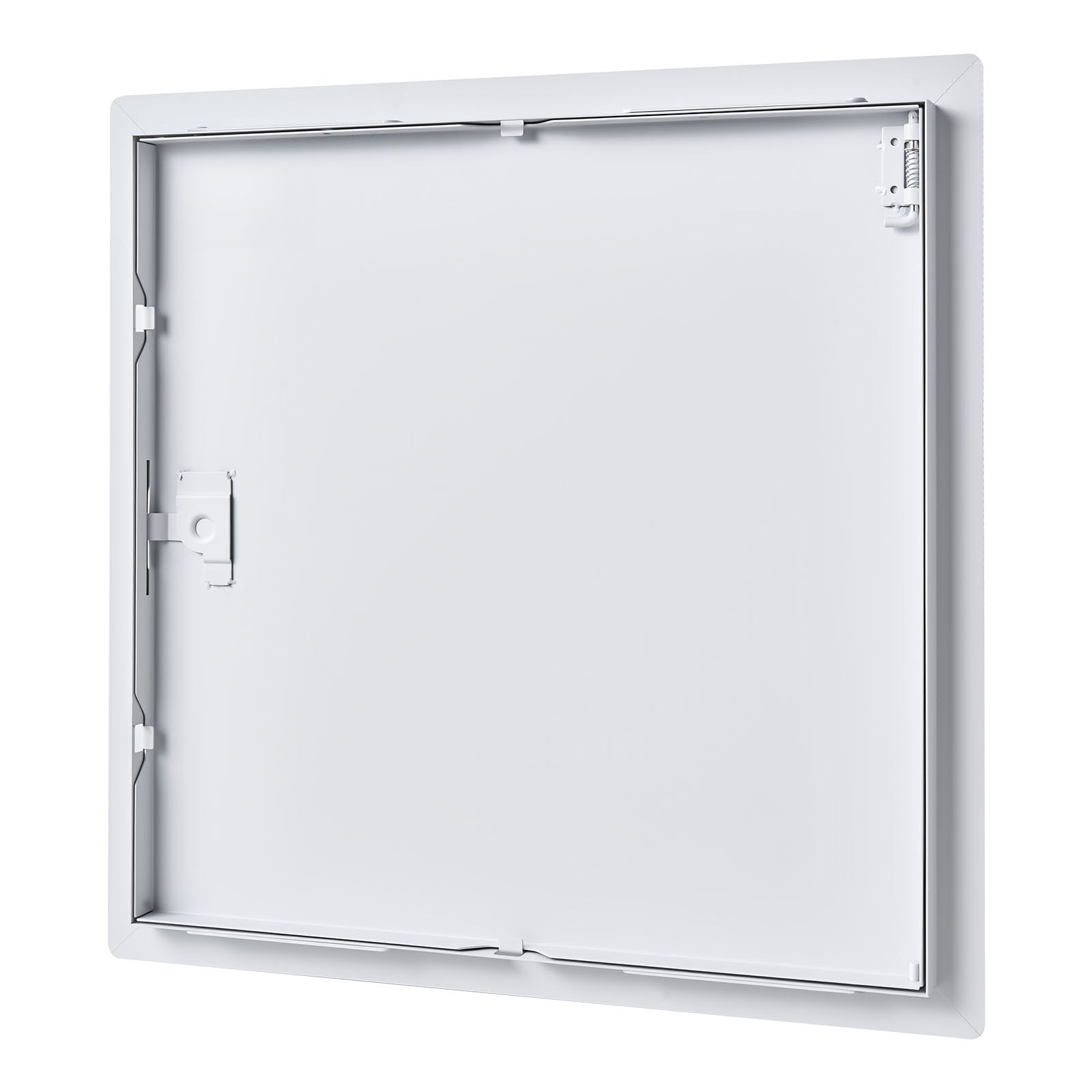 Access Panel For Drywall, 15.2 X 15.2 In Galvanized Steel Access Door, Easy Install Hinged Service Panel With Screwdriver Latch, For Ceiling Plumbing Electrical, 14.4 X 14.4 In Cutout Size White