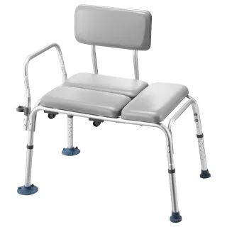 Tub Transfer Bench For Bathtub, 500 Lbs Weight Capacity Heavy Duty Shower Chair With Arm And Backrest, Height Adjustable Bathroom Shower Bench Bath Seat For Adults, Seniors, Elderl