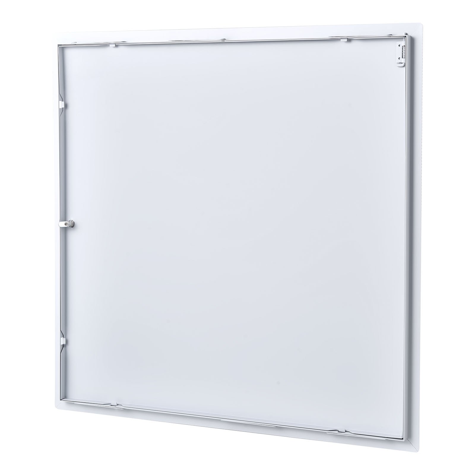 Access Panel For Drywall, 25.2 X 25.2 In Galvanized Steel Access Door, Easy Install Hinged Service Panel With Key, For Ceiling Plumbing Electrical, 24.4 X 24.4 In Cutout Size, White