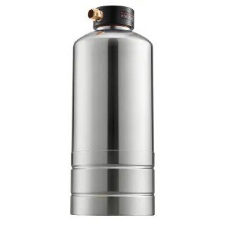 RV Water Softener, 16,000 Grain, Portable Water Softener With NPT 3 4 Fittings, Food-Grade Resin, Stainless Steel, Quick Connect, For RVs, Trailers, Boats, Mobile Car Washing, Pres