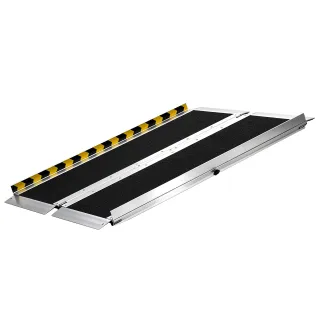 Portable Wheelchair Ramp, 3FT, Non-Slip Aluminum Folding Handicap Ramp For Wheelchair, 800 Lbs Capacity, Door Threshold Ramps For Home Steps, Stairs, Entry, Threshold, Doorways, Sc