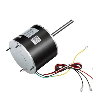 Condenser Fan Motor With Capacitor, 1 3HP 1075RPM 208-230V, Compatible With GE Genteq K55HXGDD-81195 5KCP39GGY209AS, Fasco D925 D7908, Dayton EM3729F, Century FSE1036SV1, Rheem Ruu