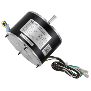 Condenser Fan Motor With Capacitor, 1 8HP 825RPM 208-230V, Replacement For GE Genteq Carrier Bryant Payne 5KCP39KFUA99S D159176P01 X70370245010 X70370245-01 5KCP39GGV570S