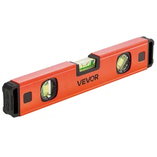 Torpedo Level, 4-Piece Included 4  12  24  40 In, Magnetic Leveler Tool Set Aluminum Alloy, With Clear 3 Green Vials, Hanging Hole, Box Beam Multi-angle Measurement For Constructio