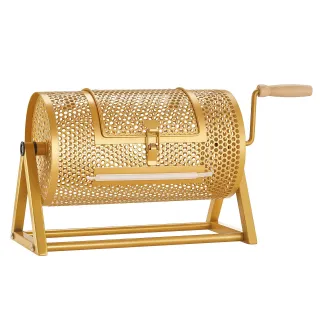Raffle Ticket Spinner, 11.6" X 6.6" Holds 2500 Tickets Or 100 Ping Pong Balls, Raffle Drum Lottery Spinning Cage With Reinforced Handle, Stable Triangular Stand, For Events And Gat
