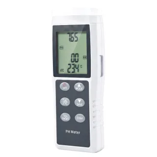 PH Meter, 0-14 PH Range, IP68 Waterproof Probe, 3-Point Auto Calibration, Portable Tester Kit With Calibration Powder Packets, Temperature Probe, Carrying Case, For Drinking Water,