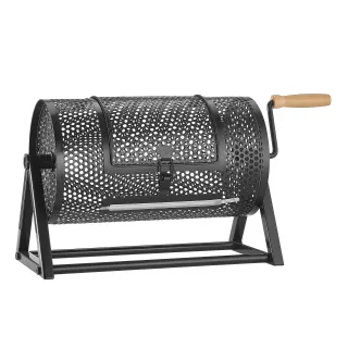 Raffle Ticket Spinner, 11.6" X 6.6" Holds 2500 Tickets Or 100 Ping Pong Balls, Raffle Drum Lottery Spinning Cage With Reinforced Handle, Stable Triangular Stand, For Events And Gat