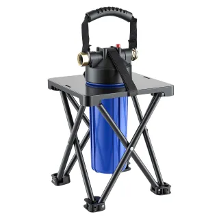 RV Water Filter System, 5-Micron Premium RV Water Filtration System Replacement With Cartridge And Mounting Bracket For RVs & Campers, Reduces Sediment, Chlorine, Heavy Metals, Odo