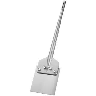 SDS Max Floor Scraper, 24.8" X 5.9" Chisel Bit With SDS Max Shank, Compatible With Rotary Hammers, Heat Treated 40Cr Alloy Steel, Sharp Edge For Removing Laminate Flooring, Tiles, 
