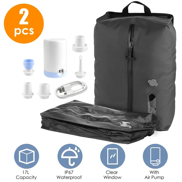 Vacuum Bags With Pump Packing Organizers For Clothing Luggage Backpack Suitcase 81f8b5bc D354 4a3c B19f 08f6d15739dd