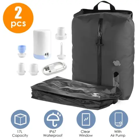 vacuum bags with pump packing organizers for clothing luggage backpack s