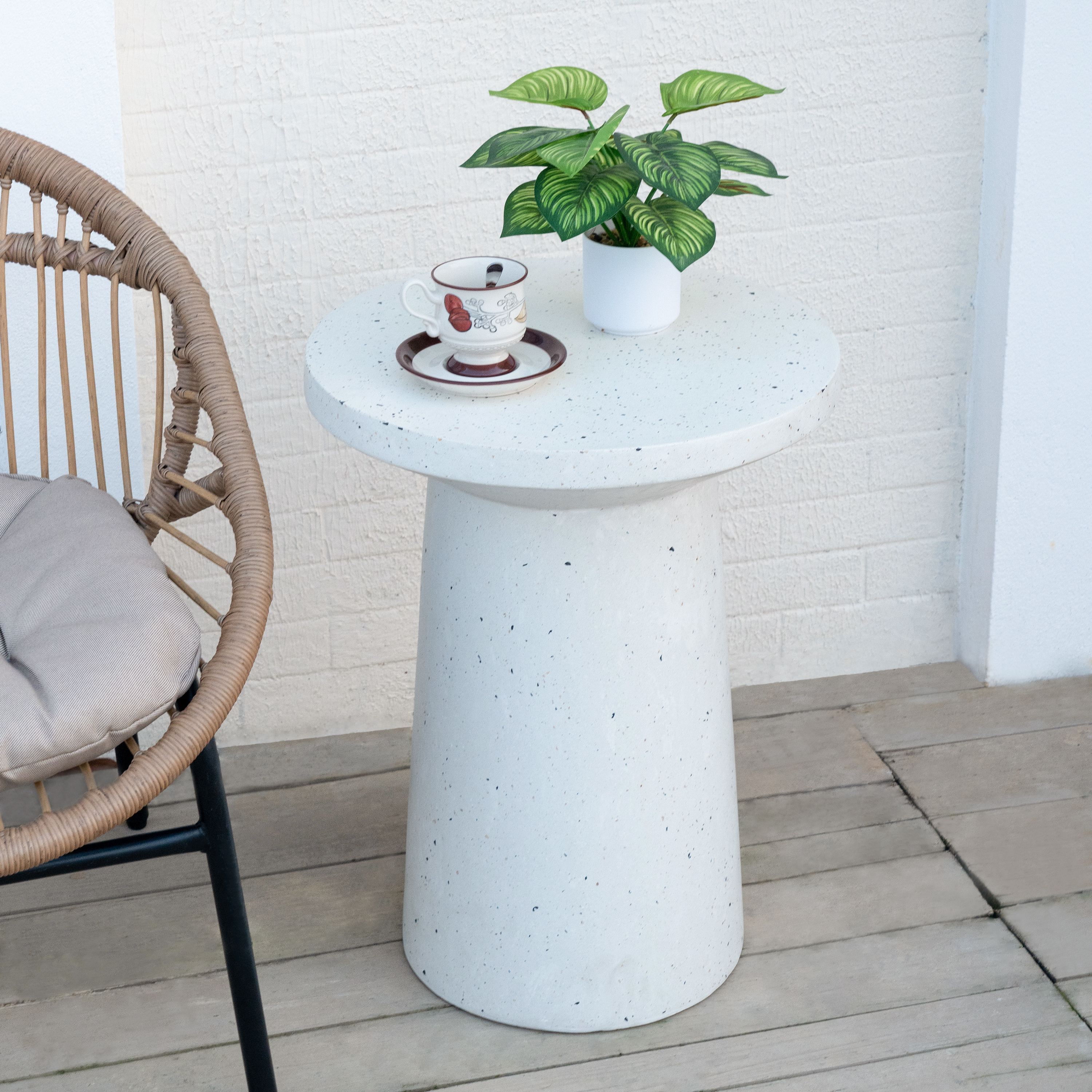 MGO Terrazzo Side Table, picture 4 of 4