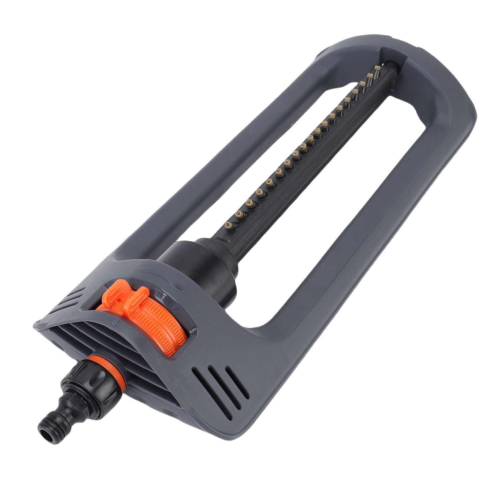 Lawn Sprinkler With Weighted Base 19 Holes Garden Water Oscillating Sprinkler Covers Up To 4000 Sq Ft For Yard
