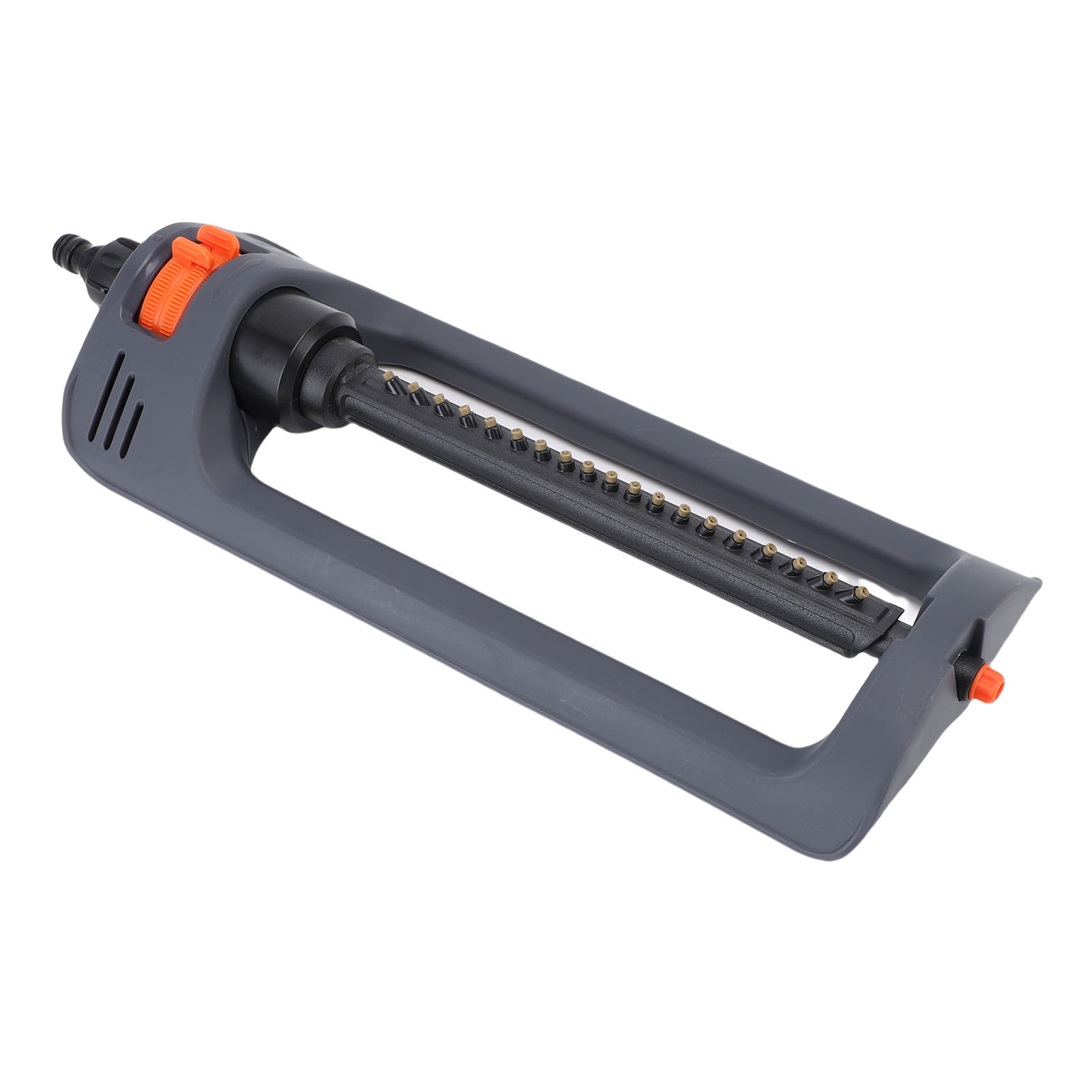 Lawn Sprinkler With Weighted Base 19 Holes Garden Water Oscillating Sprinkler Covers Up To 4000 Sq Ft For Yard