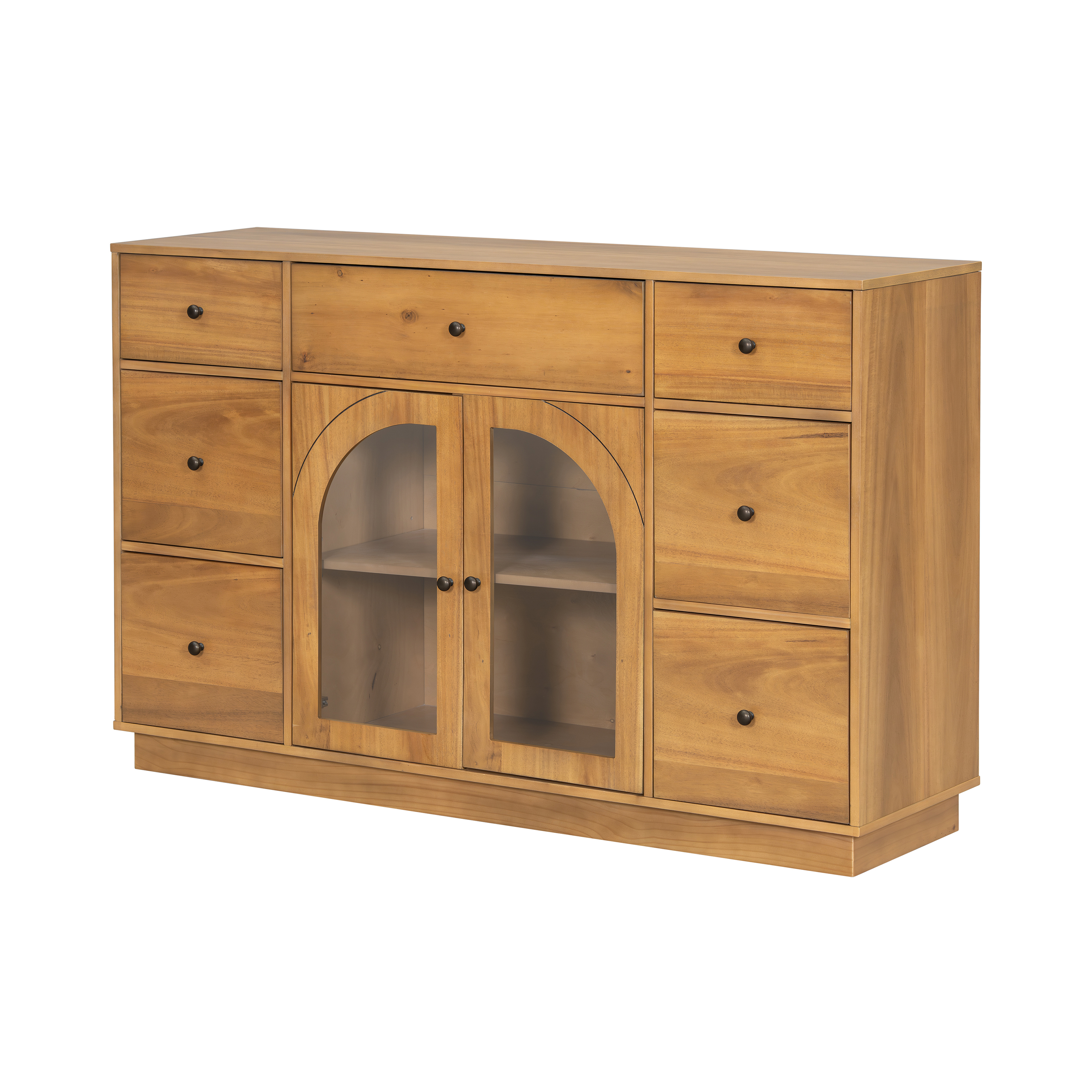 Wood Storage Cabinet