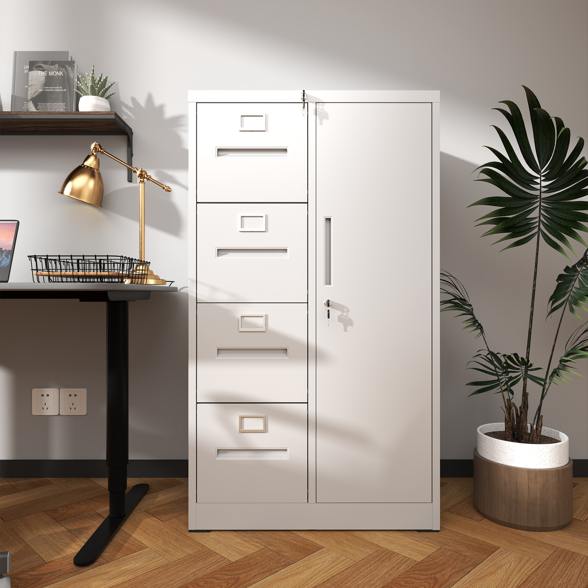 Steel Vertical Filing Cabinet, picture 4 of 4