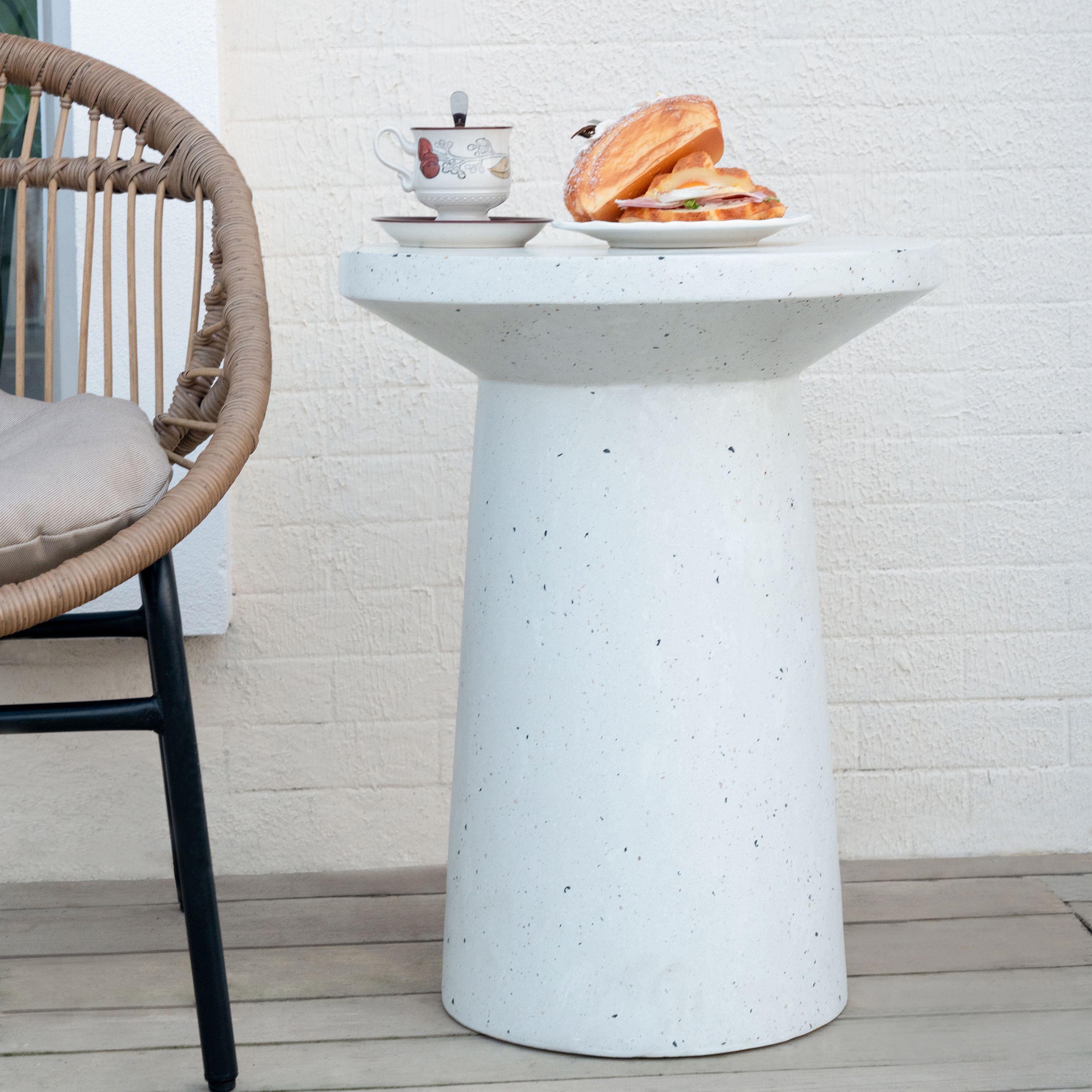 MGO Terrazzo Side Table, picture 2 of 4
