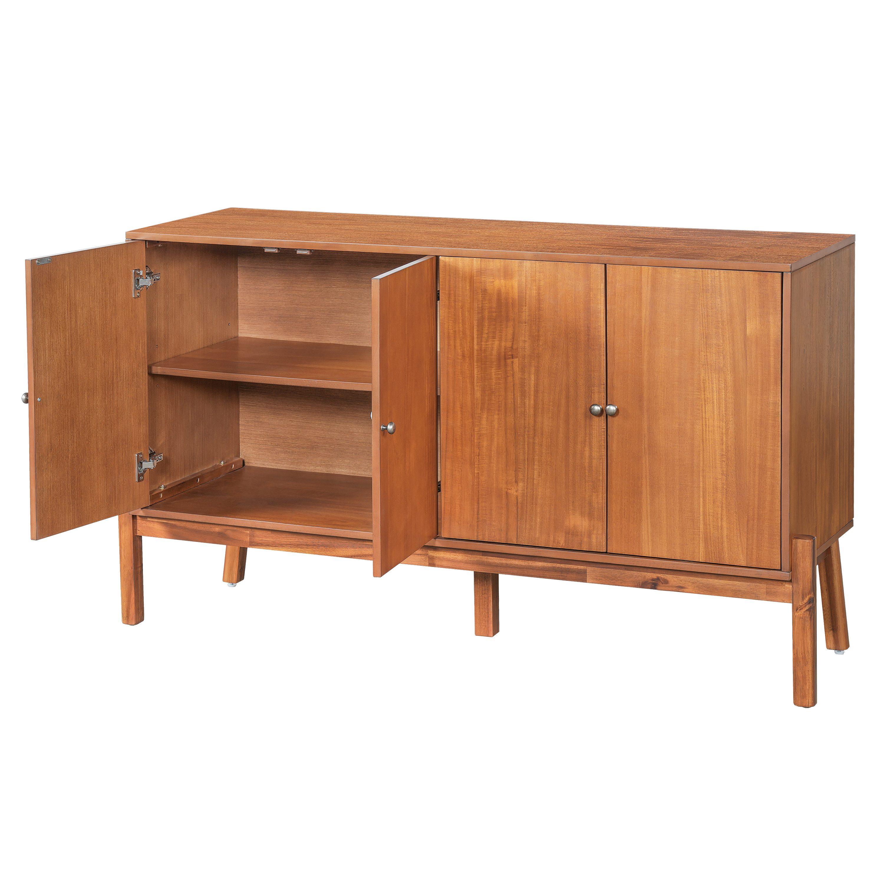 4-Door Sideboard Buffet Cabinet