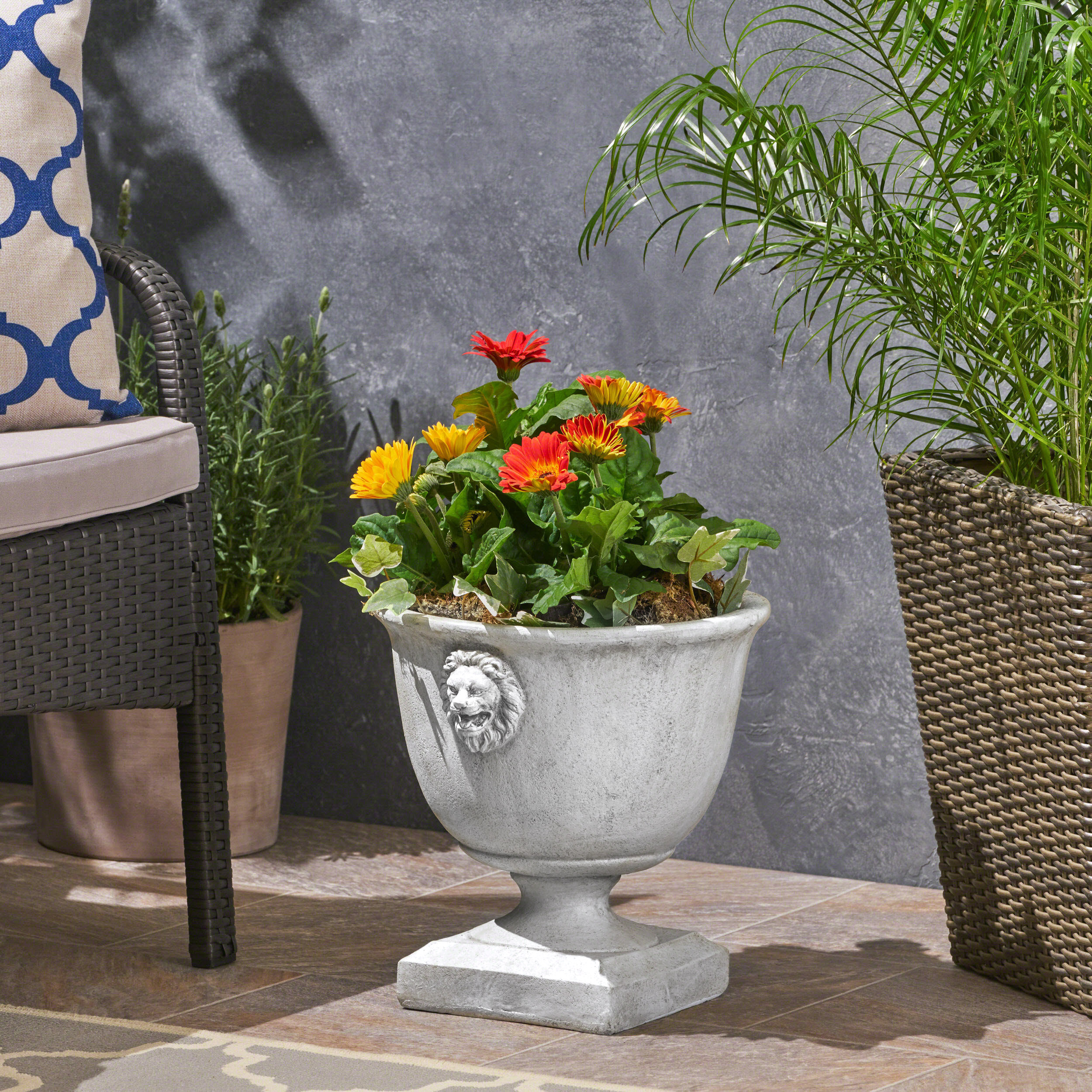 MgO Garden Urn Planter
