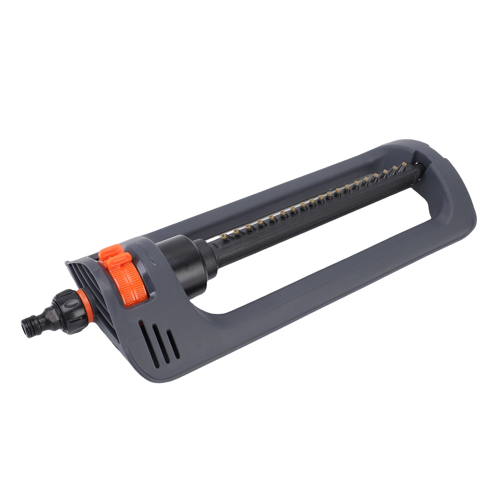 Lawn Sprinkler With Weighted Base 19 Holes Garden Water Oscillating Sprinkler Covers Up To 4000 Sq Ft For Yard