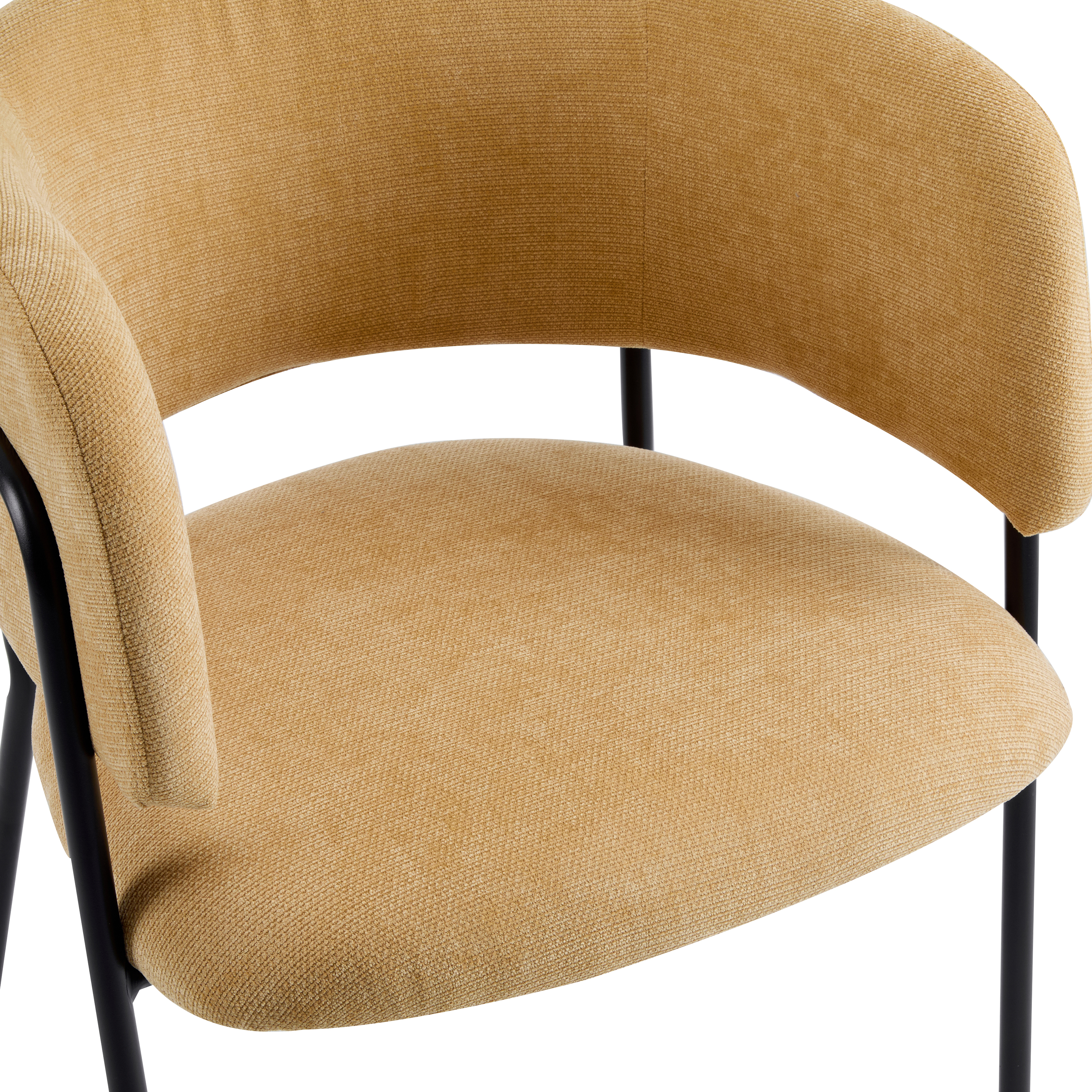 Upholstered Arm Dining Chair Set, picture 3 of 4