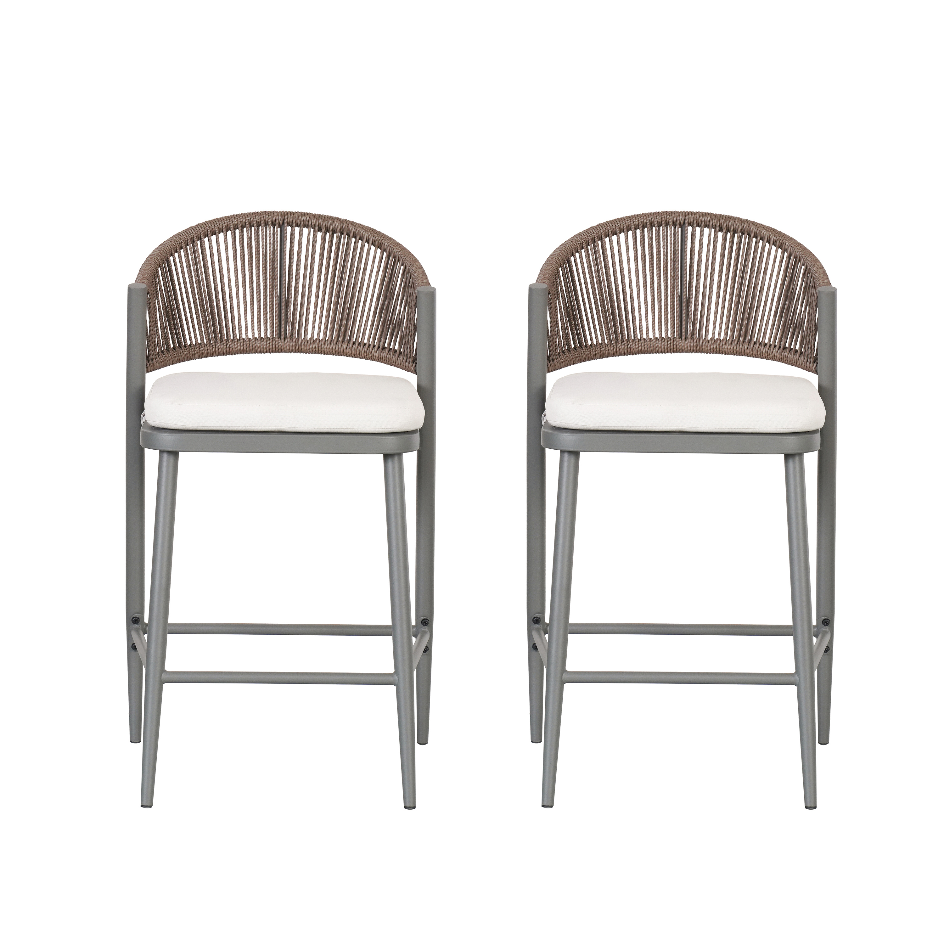 PE Rattan Counter Stools