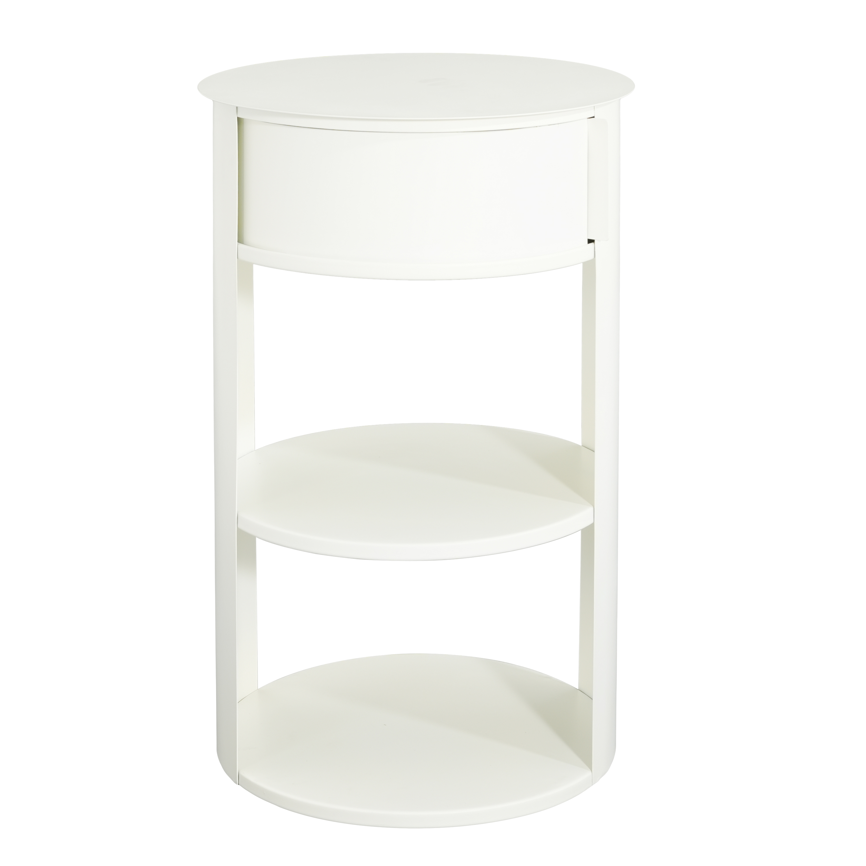 Round Metal Side Table, picture 1 of 4
