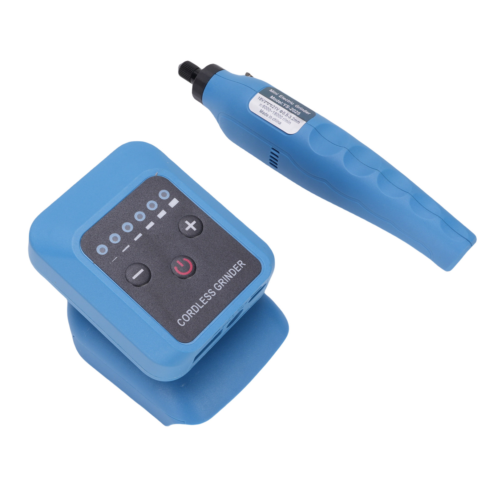 Electric Die Grinder 6 Speeds Adjustable 6000 To 18000RPM Rechargeable Cordless Power Die Grinder Set For Grinding Carving Polishing