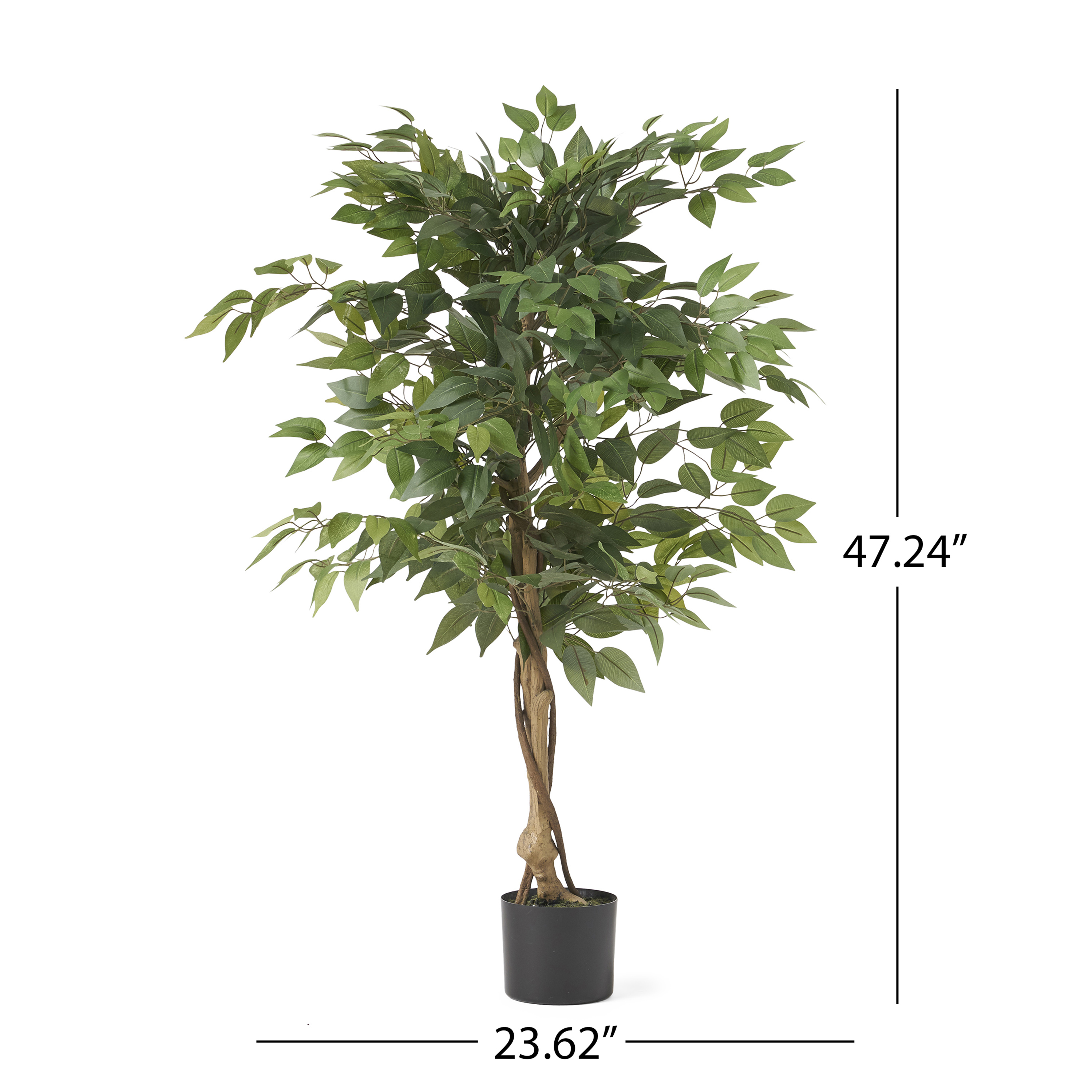 120CM ARTIFICIAL FICUS TREE view 3