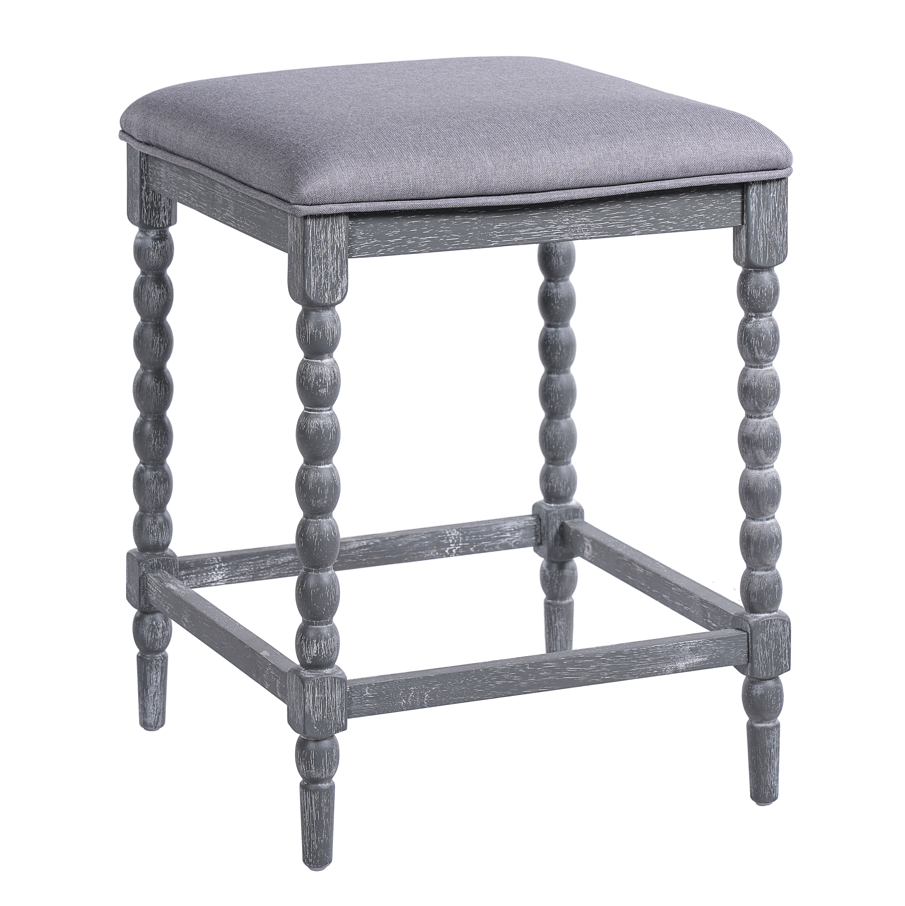 Upholstered Counter Stools Set of 4