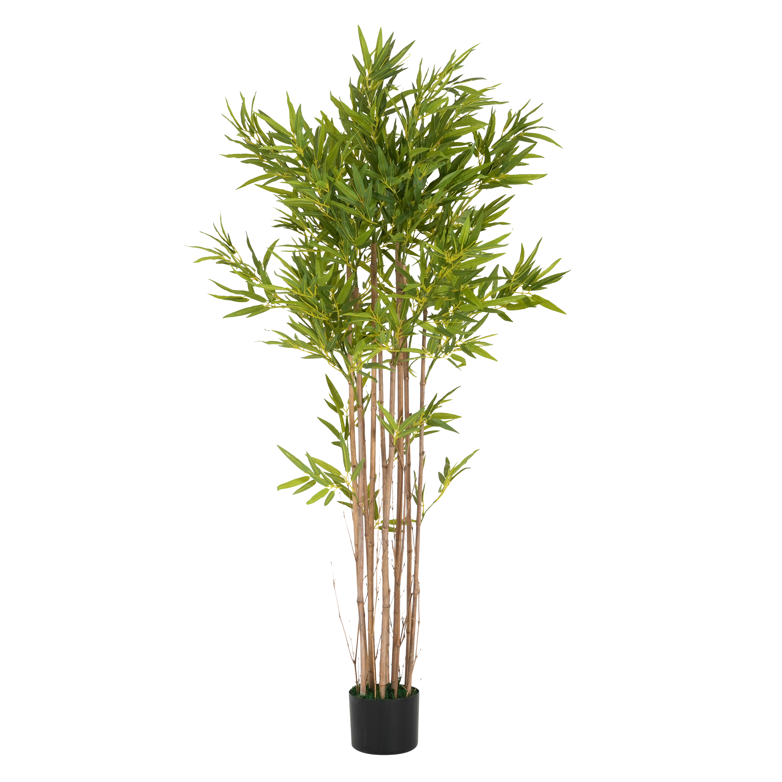 70 Artificial Bamboo With Black Plastic Pot view 2