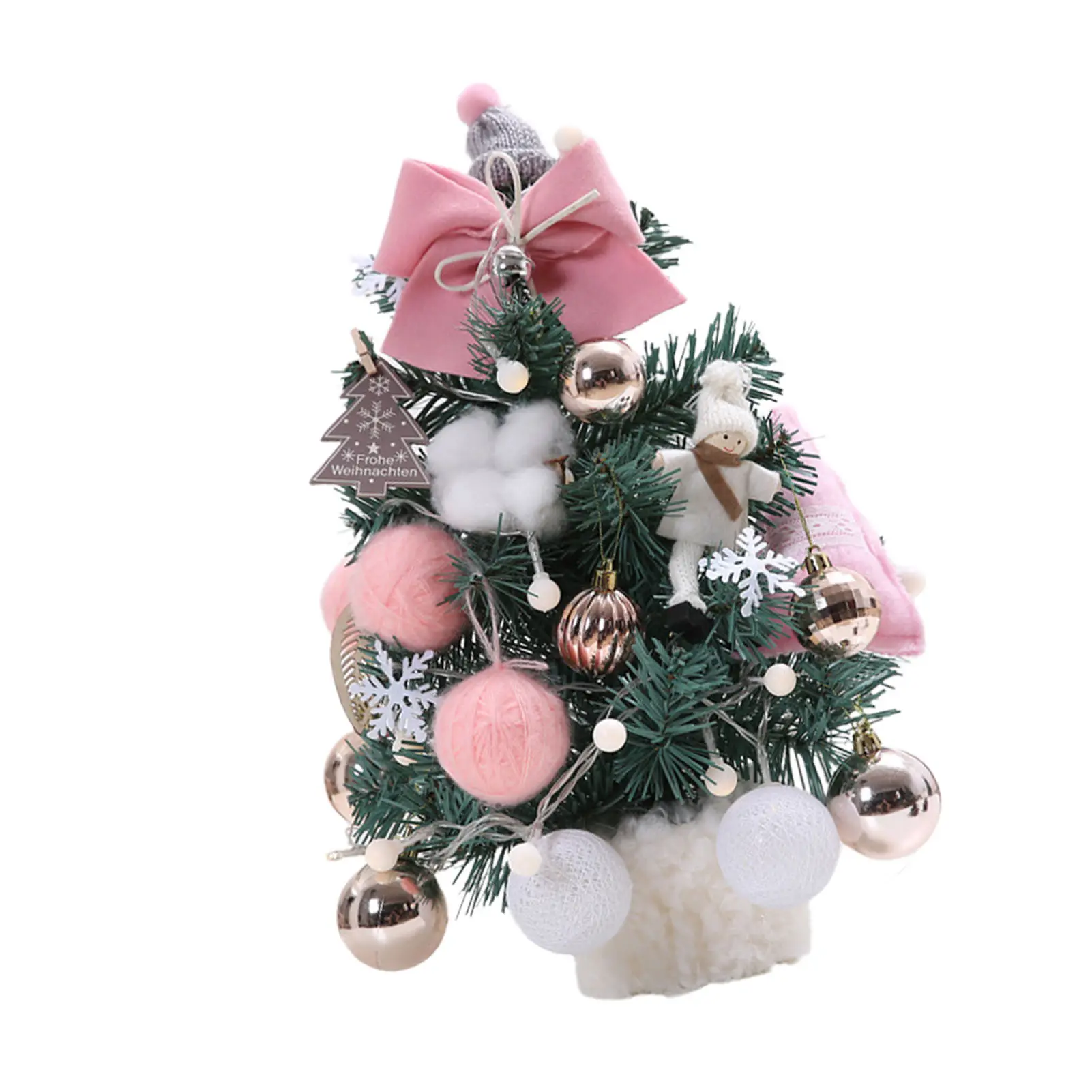 Small Xmas Tree With Adjustable Lights PVC
