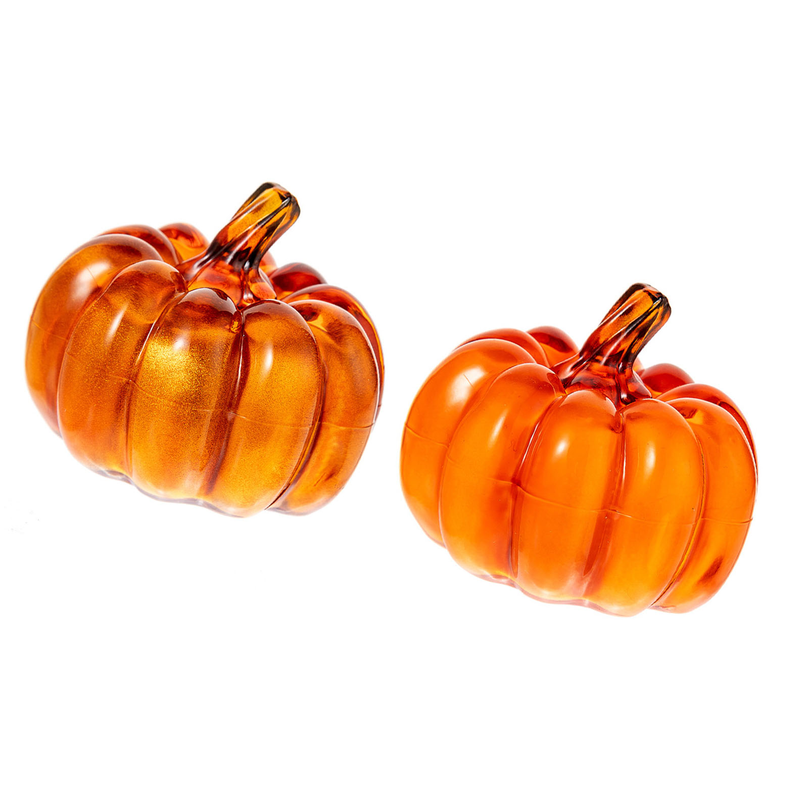 2PCS LED Pumpkin Lamps Battery Powered Luminous Decor Light For Indoor Outdoor Tabletop Holiday Decoration — foto 2