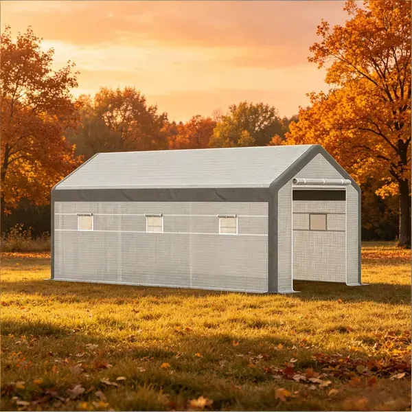 20' X10' X 9' Walk-in Greenhouse
