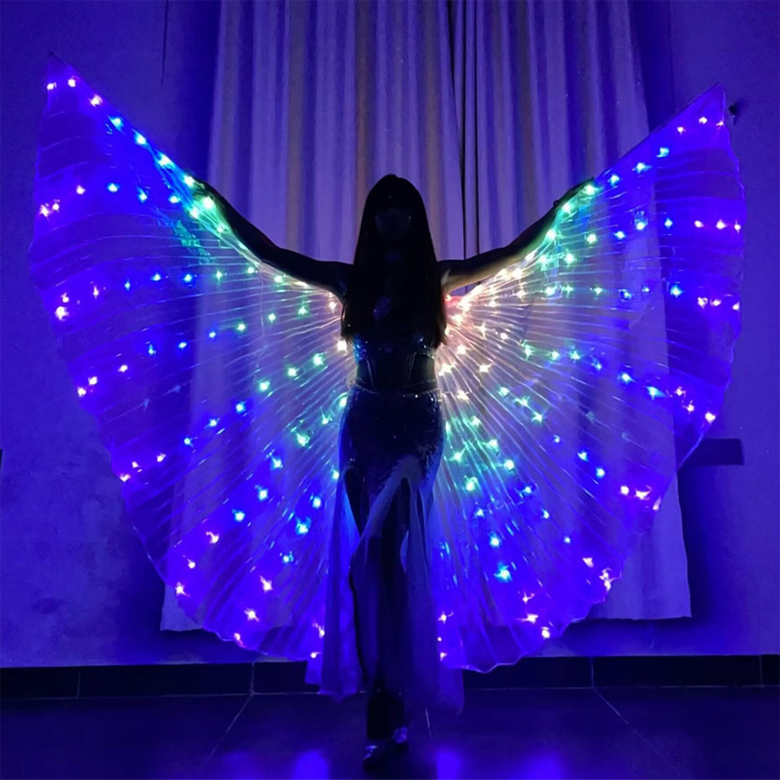 Adult LED Light-Up Belly Dance Wing