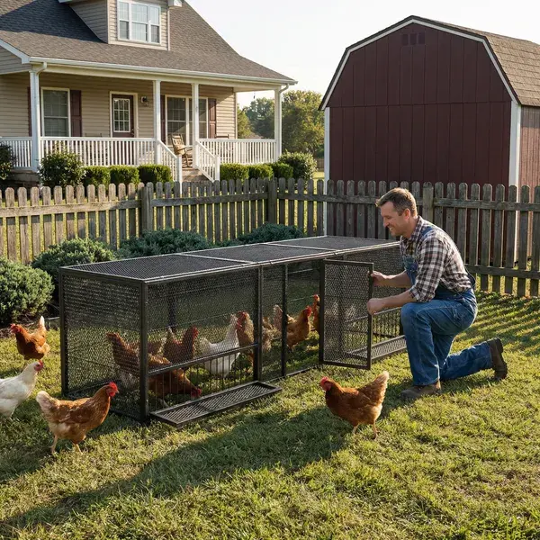 83"Thickened Chicken Coop Durable Pigeon Cage Outdoor